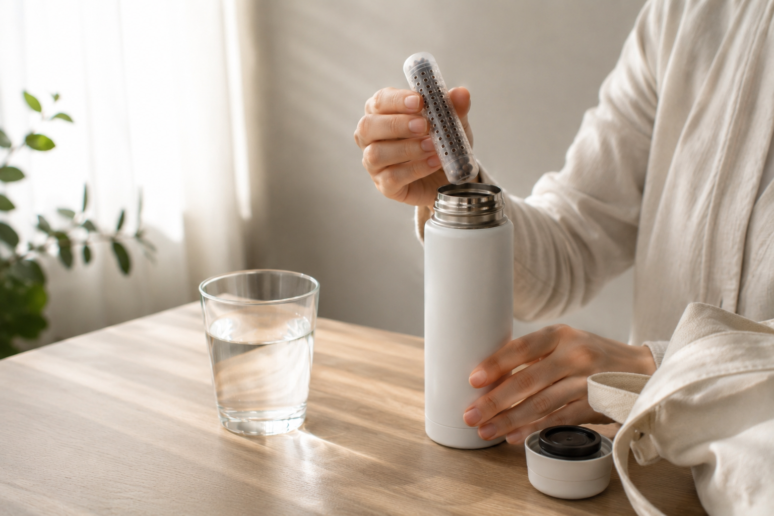 to-ji water stickの使用イメージ